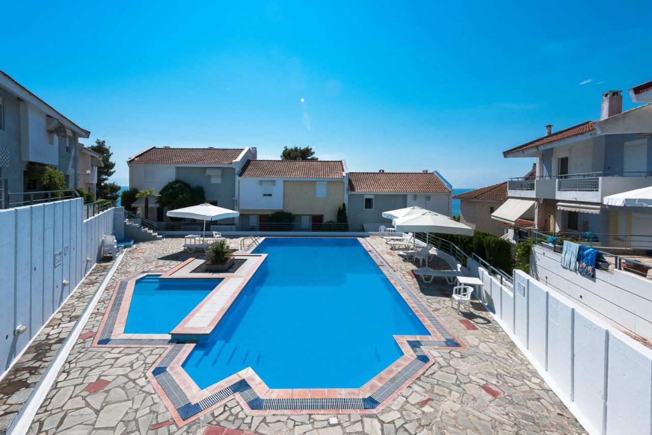 #Luxlikehome - Azure Sea View House Siviri Exterior foto