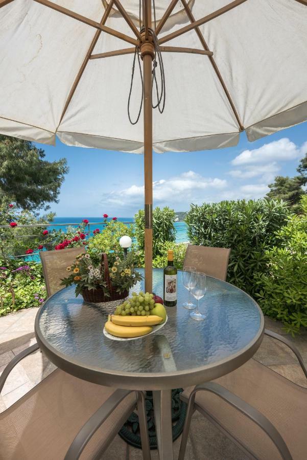 #Luxlikehome - Azure Sea View House Siviri Exterior foto